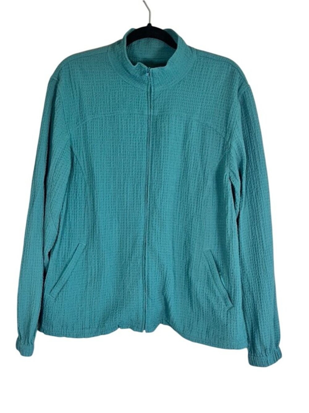 Orvis Crinkle Jacket Green L Neutral Resort Preppy Golf Outdoors Festive Chic